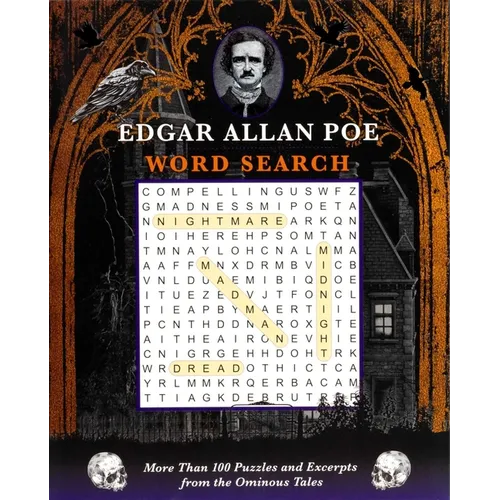 Edgar Allan Poe Word Search - Paperback