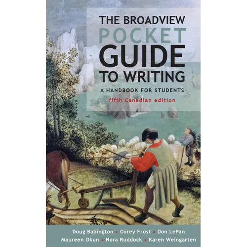 The Broadview Pocket Guide to Writing - Fifth Canadian Edition - Spiral