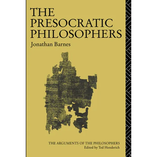 The Presocratic Philosophers - Paperback
