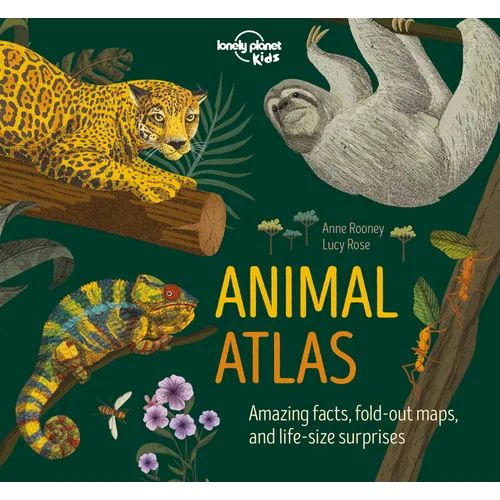Lonely Planet Kids Animal Atlas - Hardcover