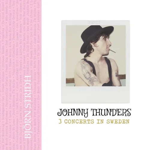 Johnny Thunders 3 concerts in Sweden - Paperback