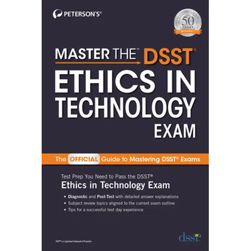 Master the Dsst Ethics in Technology Exam - Paperback