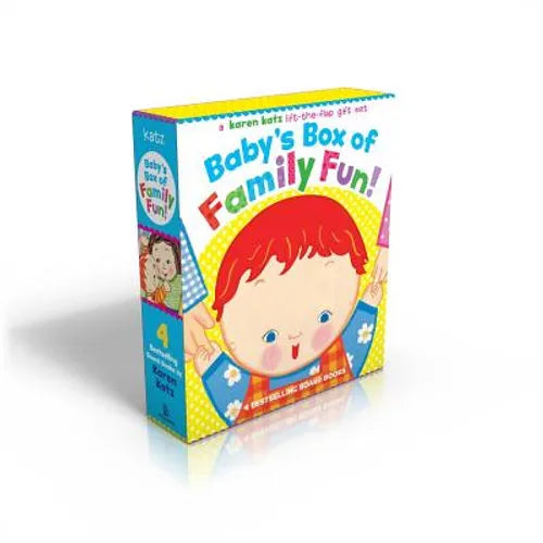 Baby's Box of Family Fun! (Boxed Set): A 4-Book Lift-The-Flap Gift Set: Where Is Baby's Mommy?; Daddy and Me; Grandpa and Me, Grandma and Me - Boxed Set