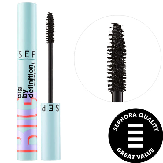 Big By Definition Waterproof Mascara - Volumizing, Long-Lasting, Vegan Formula