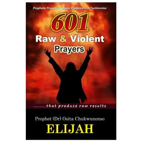 601 Raw & Violent Prayer: Prophetic Prayers of Power, Evidence and Testimonies - Paperback