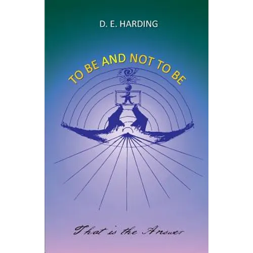 To Be And Not To Be - Paperback