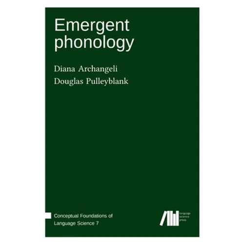 Emergent phonology - Hardcover