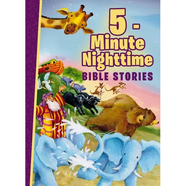 5-Minute Nighttime Bible Stories - Hardcover
