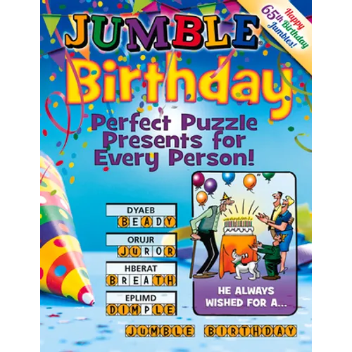 Jumble(r) Birthday: Perfect Puzzle Presents for Every Person! - Paperback
