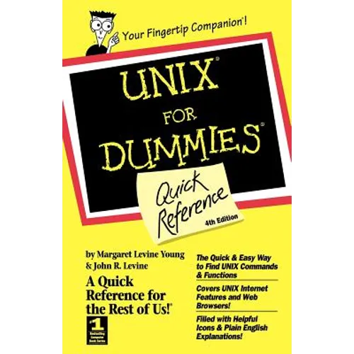 Unix for Dummies Quick Reference - Paperback