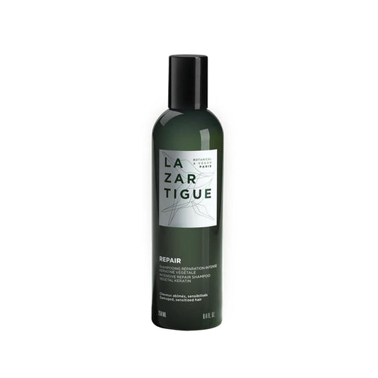 Lazartigue Repairing Shampoo for Damaged Hair - Nourishing & Restorative Properties, 250ml Bottle