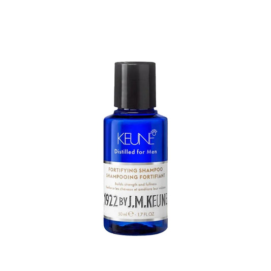 Keune Man 1922 Fortifying Shampoo - Strengthens & Nourishes Men's Hair, Travel-Sized 1.69 fl oz