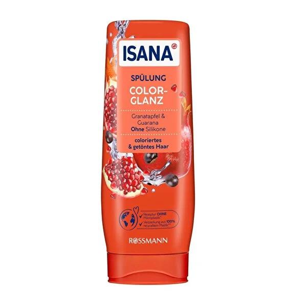 Isana Pomegranate & Guarana Hair Conditioner - Nourishing, Silicone-Free, Dermatologically Tested - 10.14 fl oz