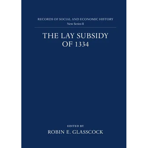 The Lay Subsidy of 1334 - Hardcover