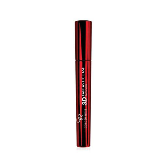 Golden Rose 3D Fantastic Lash Mascara - Lengthening, Volumizing, and Darkening Eyelashes with Flexible Brush