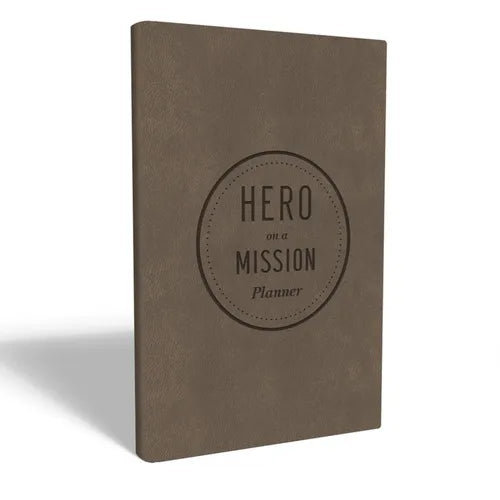 Hero on a Mission Guided Planner - Imitation Leather