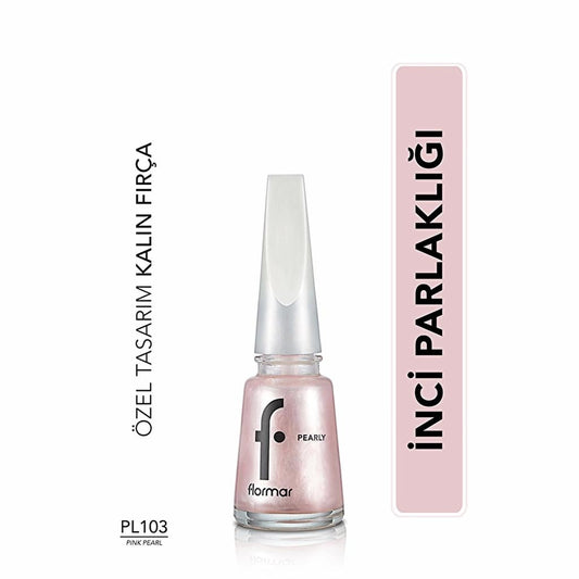 Flormar Pearly Nail Enamel 103 Pink Pearl