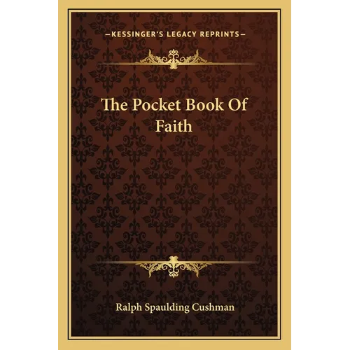 The Pocket Book Of Faith - Paperback