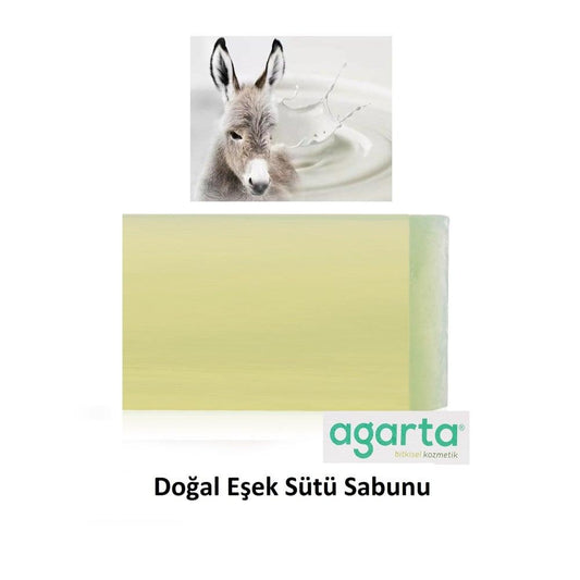Agarta Donkey's Milk Soap - Natural Skincare for Sensitive Skin, 150g