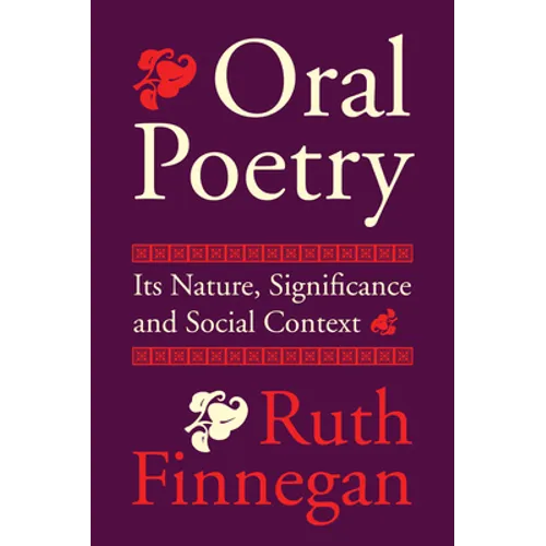 Oral Poetry - Paperback