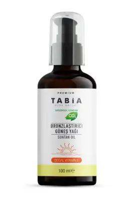 Tabia Natural Tanning Oil for Sun-Kissed Glow - Moisturizing & Nourishing with Sesame Seed, Pomegranate, Rice Bran & Cocoa Extracts