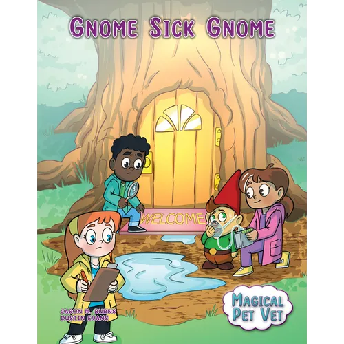 Gnome Sick Gnome - Library Binding