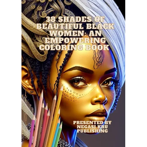 Shades of Beauty: Coloring Book of Lifelike AI-Generated Beautiful African Women - Paperback