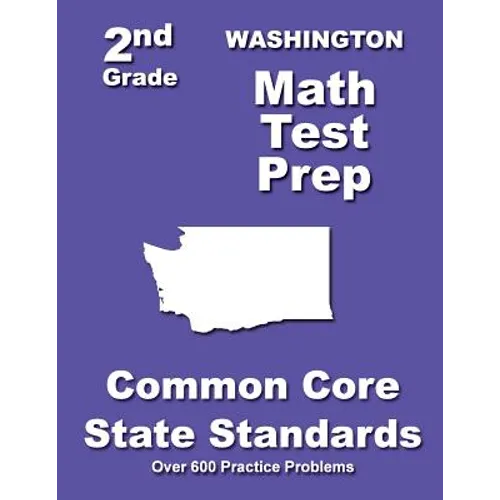 Washington 2nd Grade Math Test Prep: Common Core State Standards - Paperback