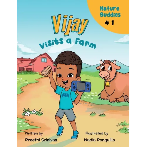 Vijay Visits a Farm: A children's book about new experiences and social skills - Hardcover