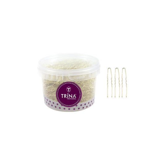 Trina: Luxury Yellow Hair Pins - 200g Bulk Pack for Elegant Styling & Secure Hold - Fashionable Hair Accessories