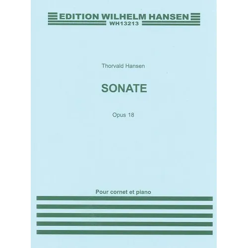 Sonata for Cornet and Piano, Op. 18 - Paperback