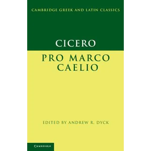 Cicero: Pro Marco Caelio - Paperback