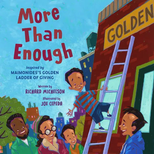 More Than Enough: Inspired by Maimonidess Golden Ladder of Giving - Hardcover