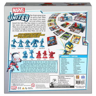 Marvel United Super Hero Cooperative Strategy Card Game
