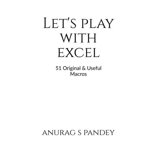 Let's Play with Excel - Paperback
