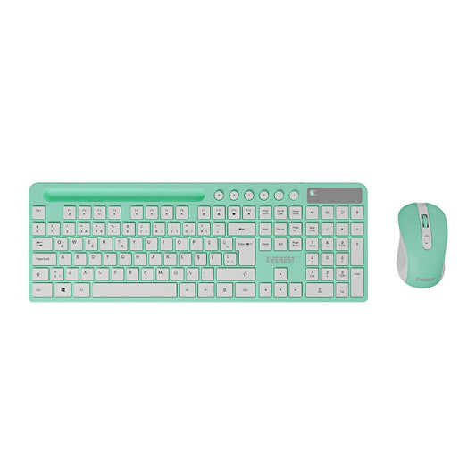 Everest Wireless Keyboard and Mouse Set KM-730 - Kablosuz Klavye - Long Lasting Battery Life