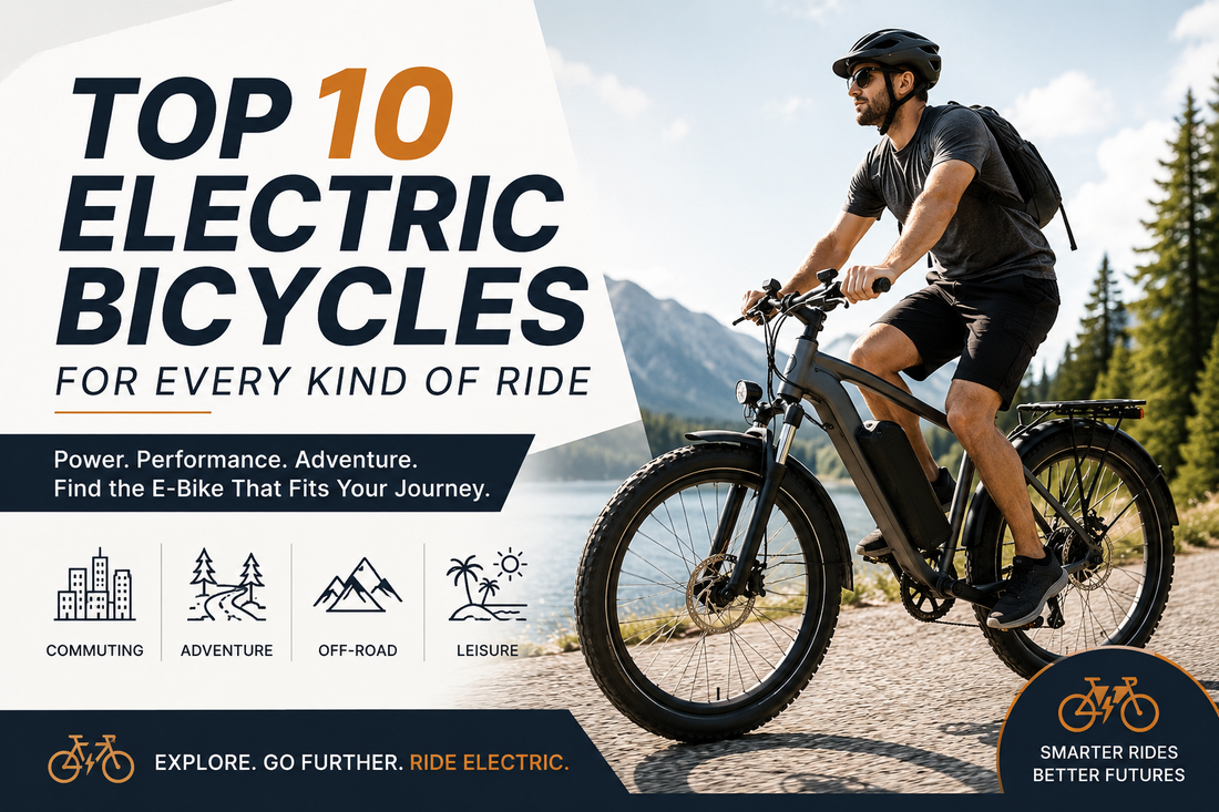 Top 10 Electric Bicycles for Every Kind of Ride