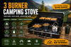 3 Burner Camping Stove – Cook Like Home Wherever Your Adventure Takes You