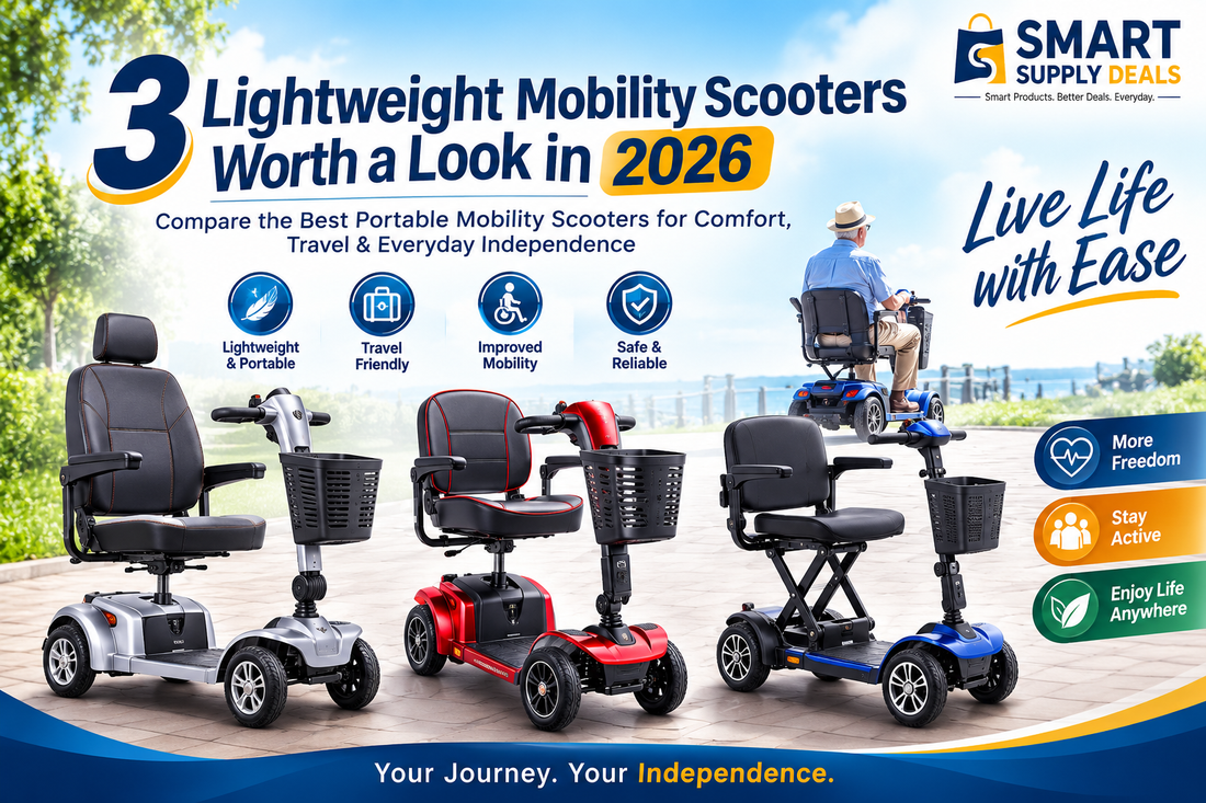 3 Lightweight Mobility Scooters Worth a Look in 2026: Folding, Freerider Ascot 4, and Metro Mobility Max Sport Compared