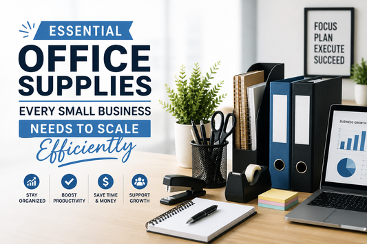 Essential Office Supplies Every Small Business Needs to Scale Efficiently
