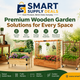 Create the Garden of Your Dreams with Premium Raised Garden Beds & Wooden Potting Benches