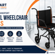 Feather Transport Travel Wheelchair 13lbs