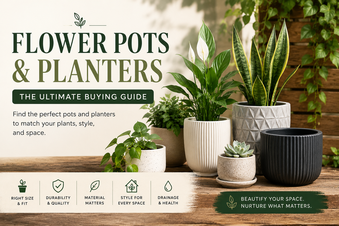 Flower Pots & Planters: The Ultimate Buying Guide