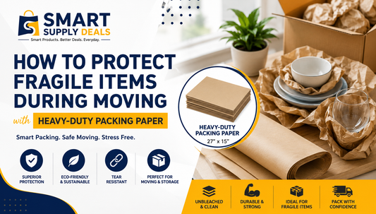 How to Protect Fragile Items During Moving with Heavy-Duty Packing Paper