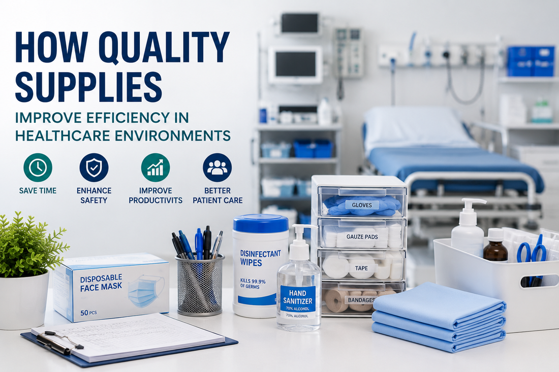 How Quality Supplies Improve Efficiency in Healthcare Environments