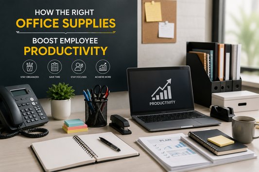 How the Right Office Supplies Boost Employee Productivity