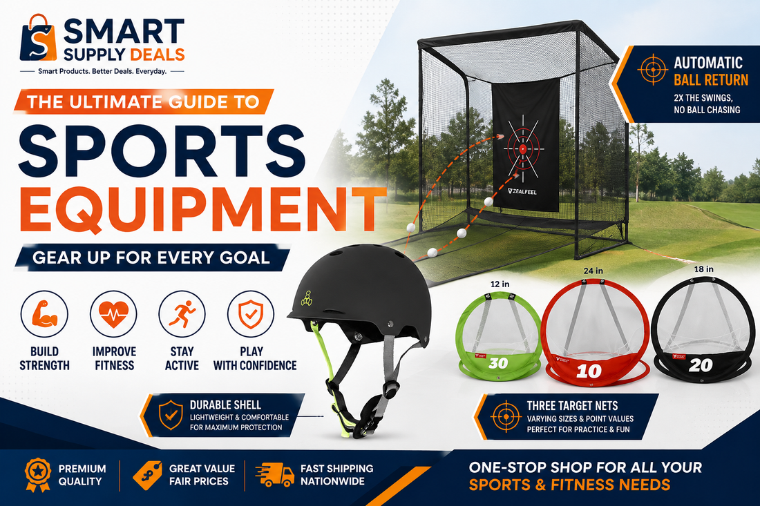 10 Must-Have Sports Equipment for a Complete Home Workout