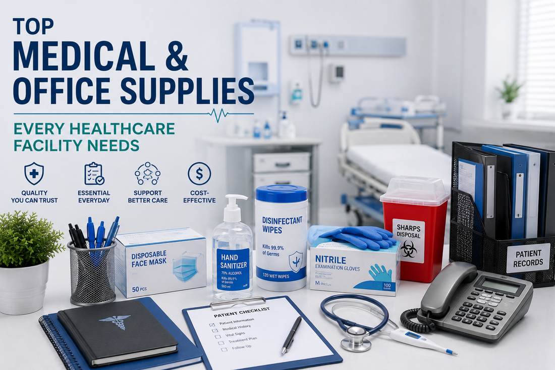 Top Medical & Office Supplies Every Healthcare Facility Needs