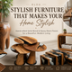 Transform Your Home with Stylish Solid Wood & Epoxy Resin Furniture
