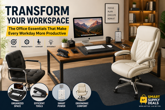 Transform Your Workspace: The Office Essentials That Make Every Workday More Productiv